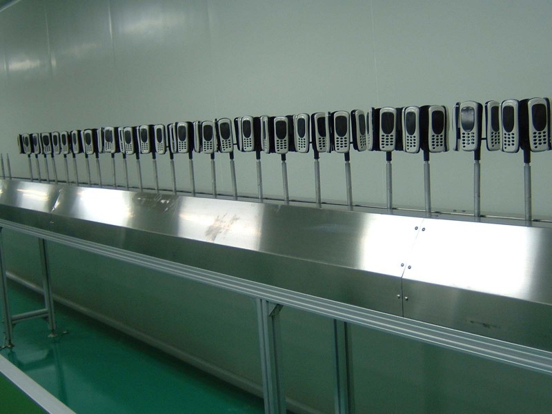 塑胶自动喷漆线1